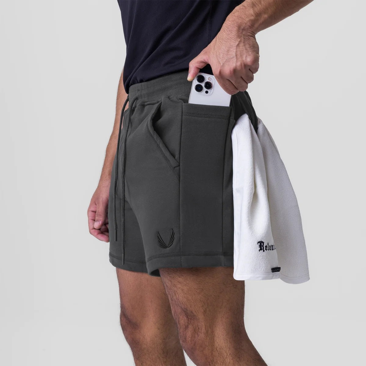 Herren Sport Shorts Baumwolle Bequem Leicht