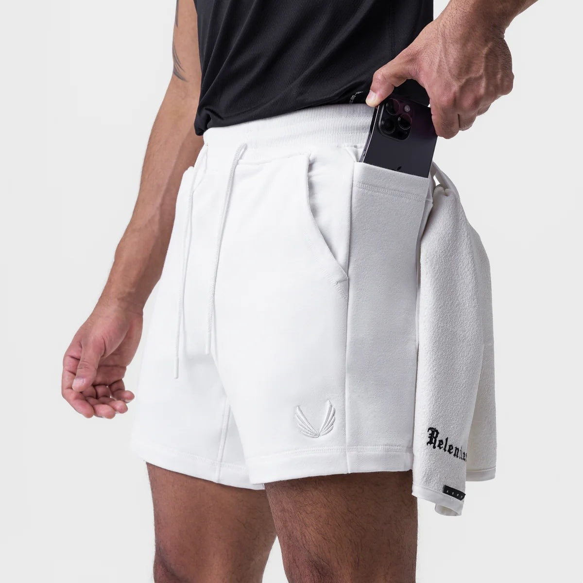 Herren Sport Shorts Baumwolle Bequem Leicht