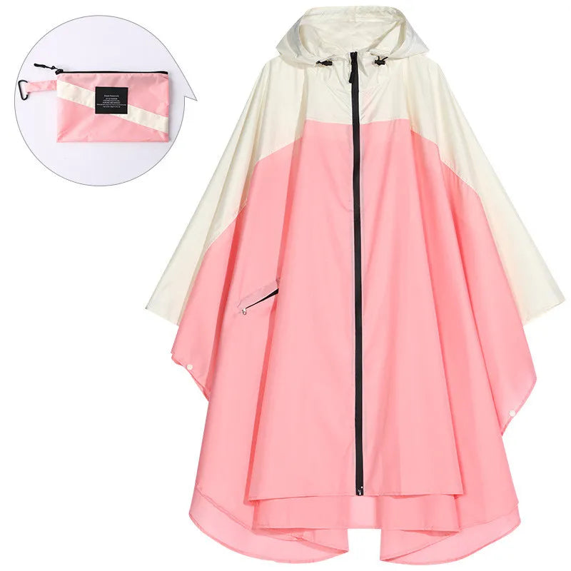 Wasserdichte Poncho Unisex Kapuze Regenponcho Reise