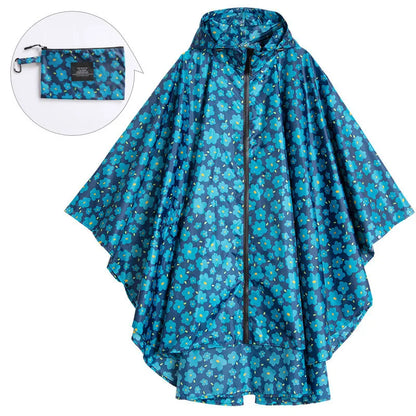 Wasserdichte Poncho Unisex Kapuze Regenponcho Reise