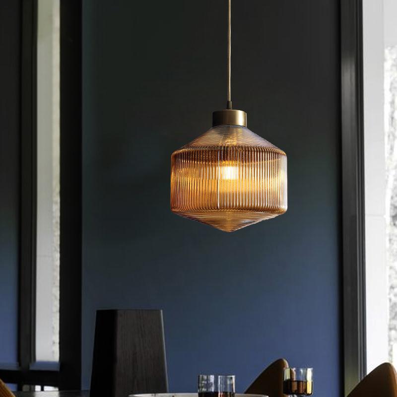 Moderne Glaskerzen Leuchte Deckenlampe Innenraum