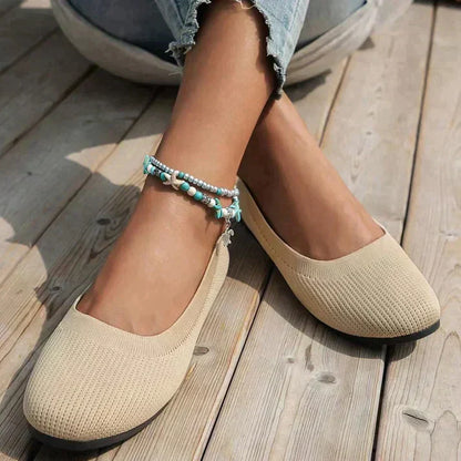 Ballerina Schuhe Bequem Orthopädisch Damen
