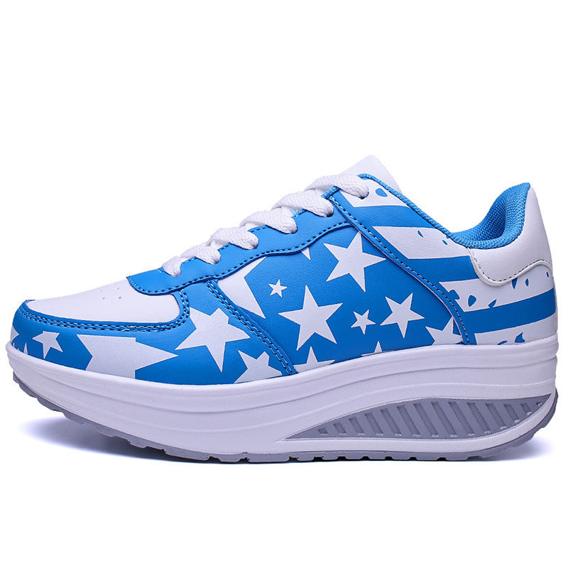 Damen Sneaker Bequem Sportlich Freizeit
