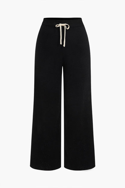 Strick-Set Damen Cardigan und Hose Lang