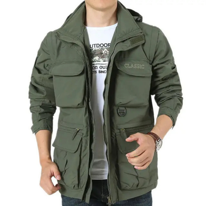 Wasserdichte Outdoor Jacke Herren Funktional