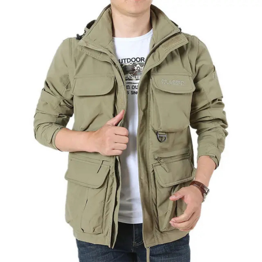 Wasserdichte Outdoor Jacke Herren Funktional
