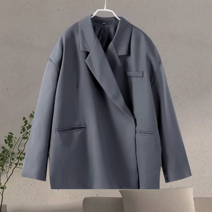 Damen Blazer Oversized Großes Modell Büro Chic