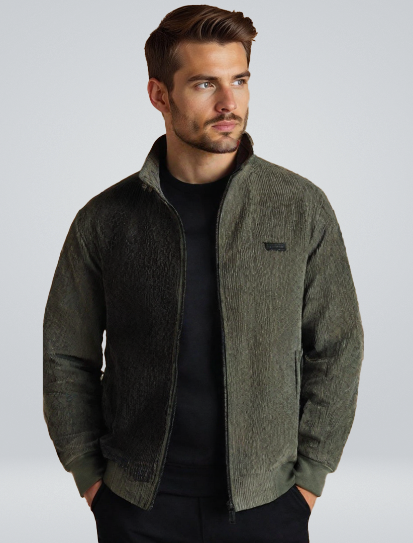 Sherpa Jacke Warm Leopold Winterjacke - BerlinGlamour