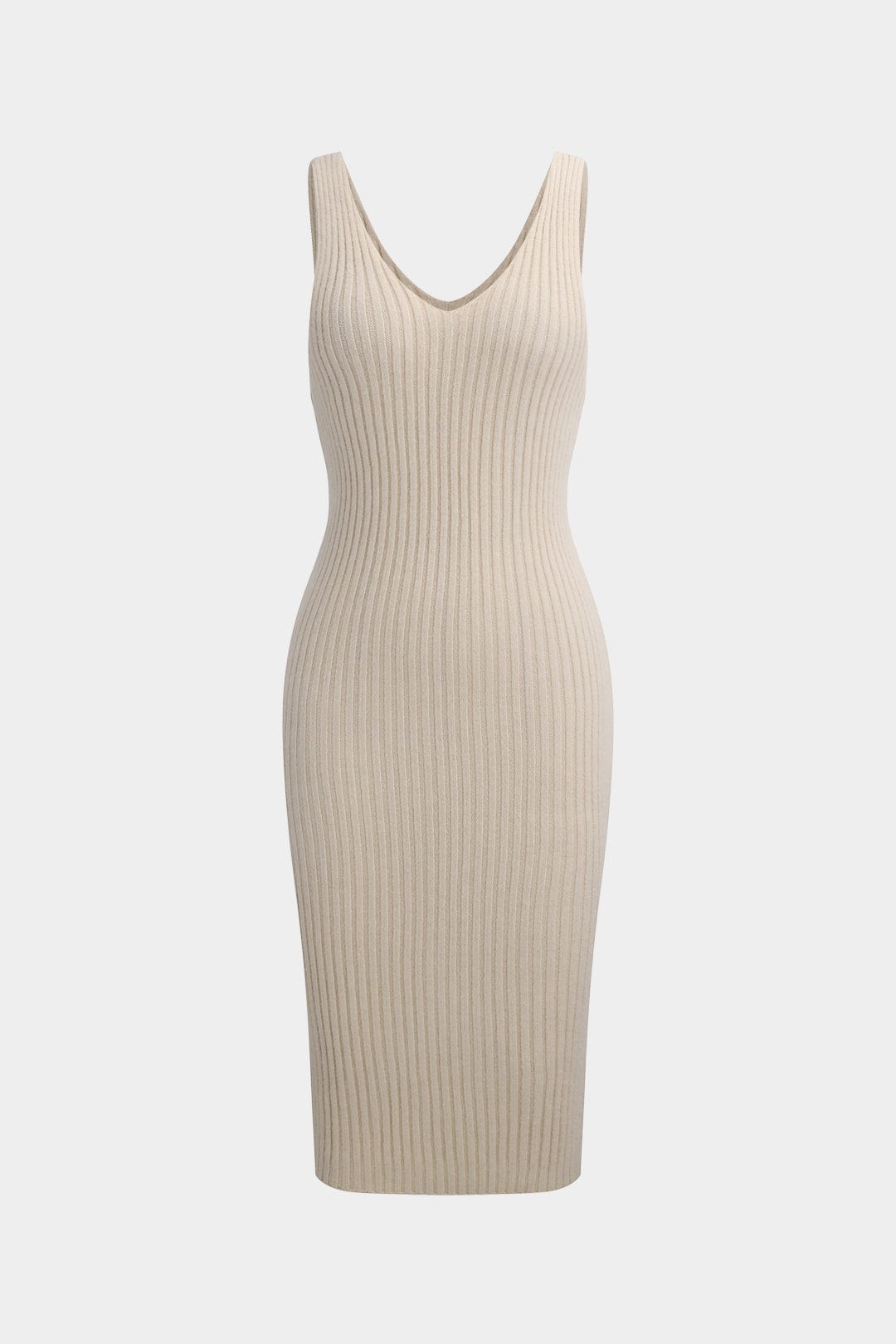 Strick-Zweiteiler-Set Frauen Crop-Oberteil Figurformendes Kleid