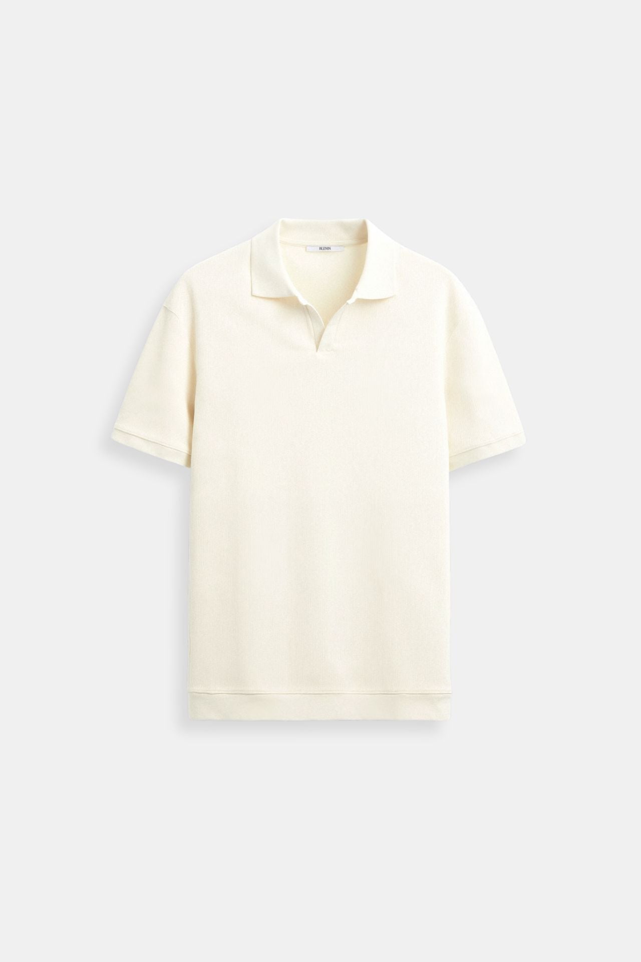 Herren Poloshirt Beige Elegantes Zeitloses Design