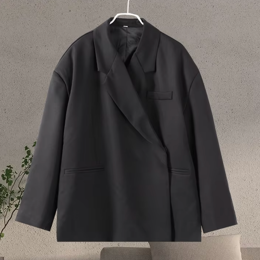 Damen Blazer Oversized Großes Modell Büro Chic