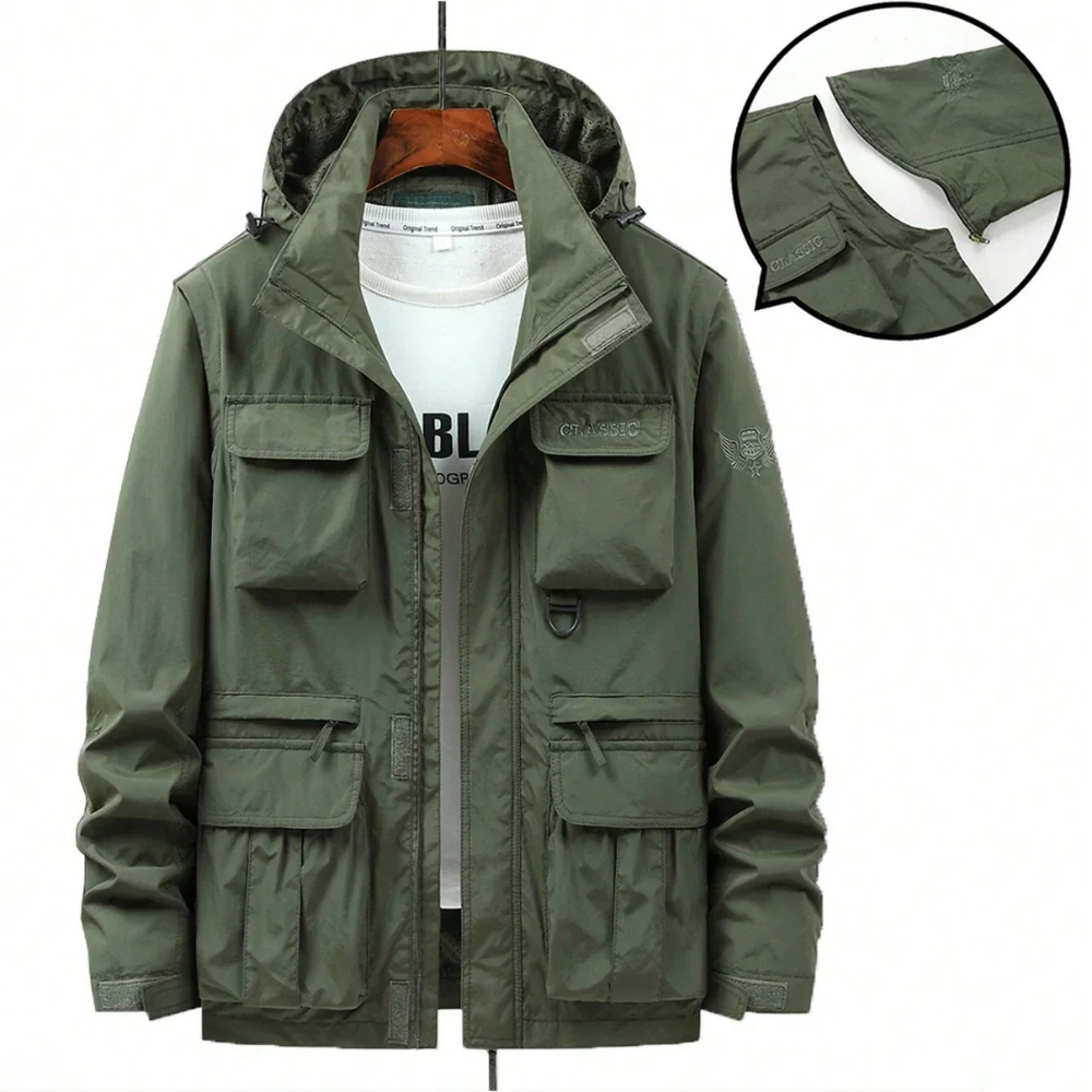 Wasserdichte Outdoor Jacke Herren Funktional - BerlinGlamour