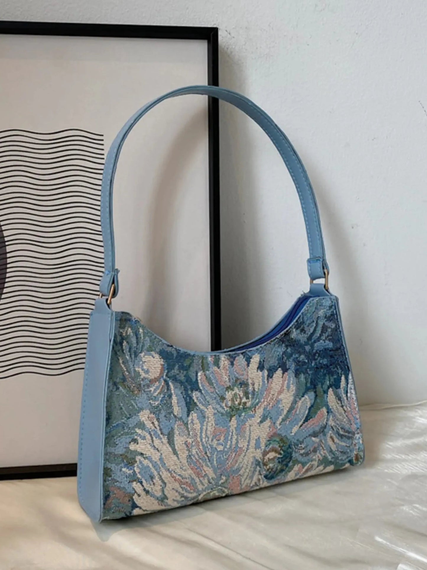 Blumen Umhängetasche Vintage Style Frauen Rucksack