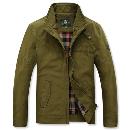 Herren Übergangsjacke Modern mit Hochkragen