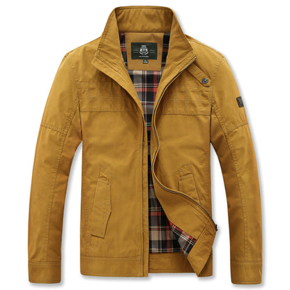 Herren Übergangsjacke Modern mit Hochkragen