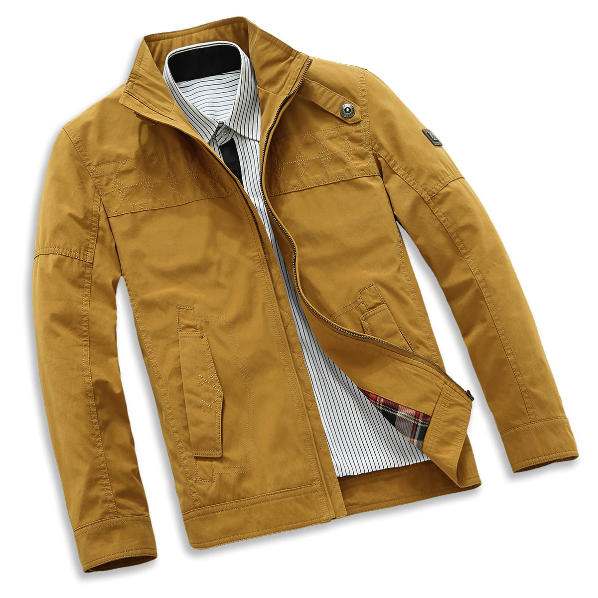 Herren Übergangsjacke Modern mit Hochkragen