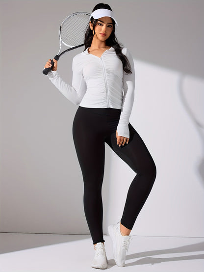 Sportjacke Damen Langarm Lässig Modern
