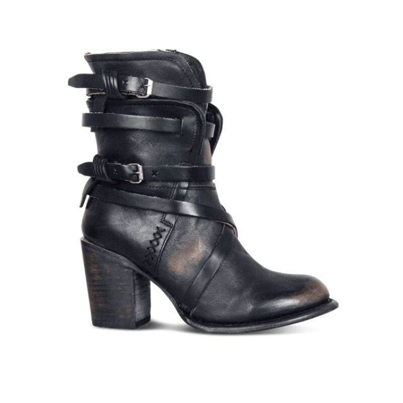 Damen Stiefel Leder Klassisch Elegант - BerlinGlamour