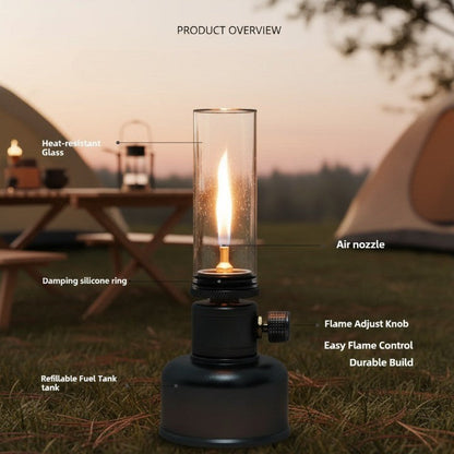 Mini Gasflammen Tischlampe Modern Dekorativ