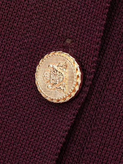 Strickjacke Damen Knopfleiste Modern