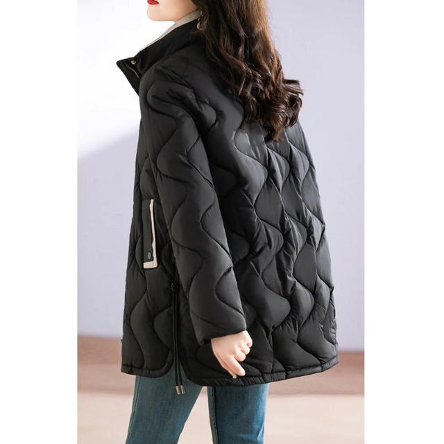 Damen Winterjacke Langärmelig Warm Freizeit