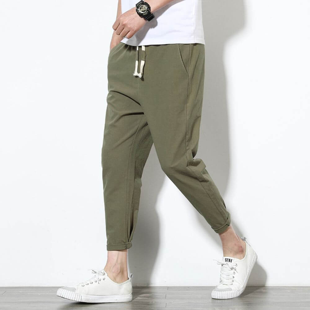 Bequeme Herrenhose aus Baumwolle Leicht und Komfortabel
