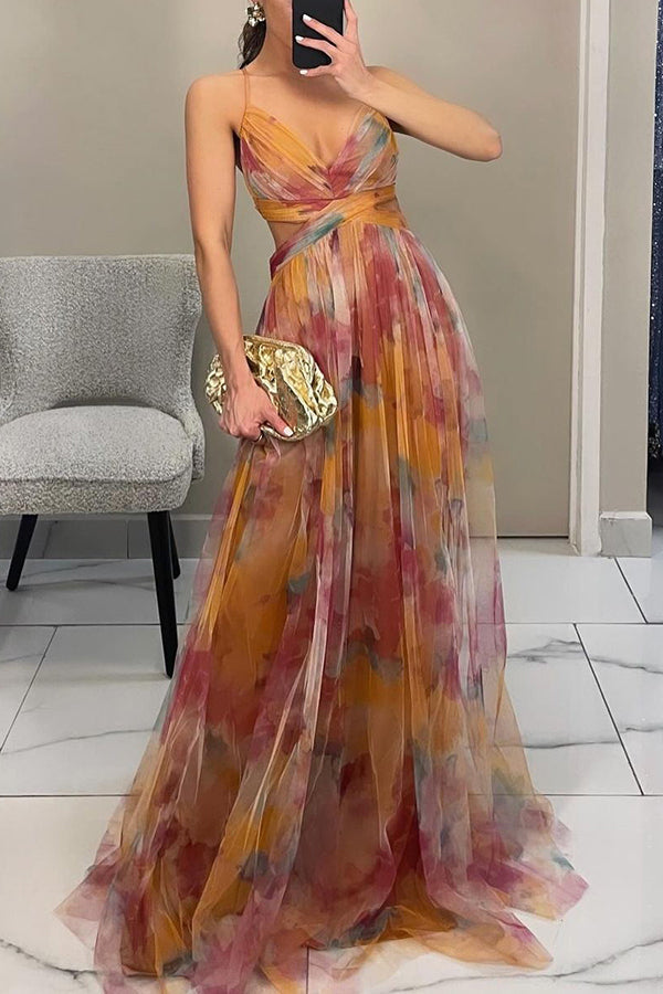 Damen Maxikleid Faltenrock Lang Elegant