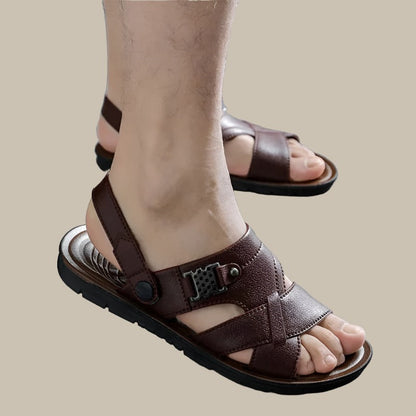 Herren Sandalen Bequem Schnalle Komfort Schuhe - BerlinGlamour