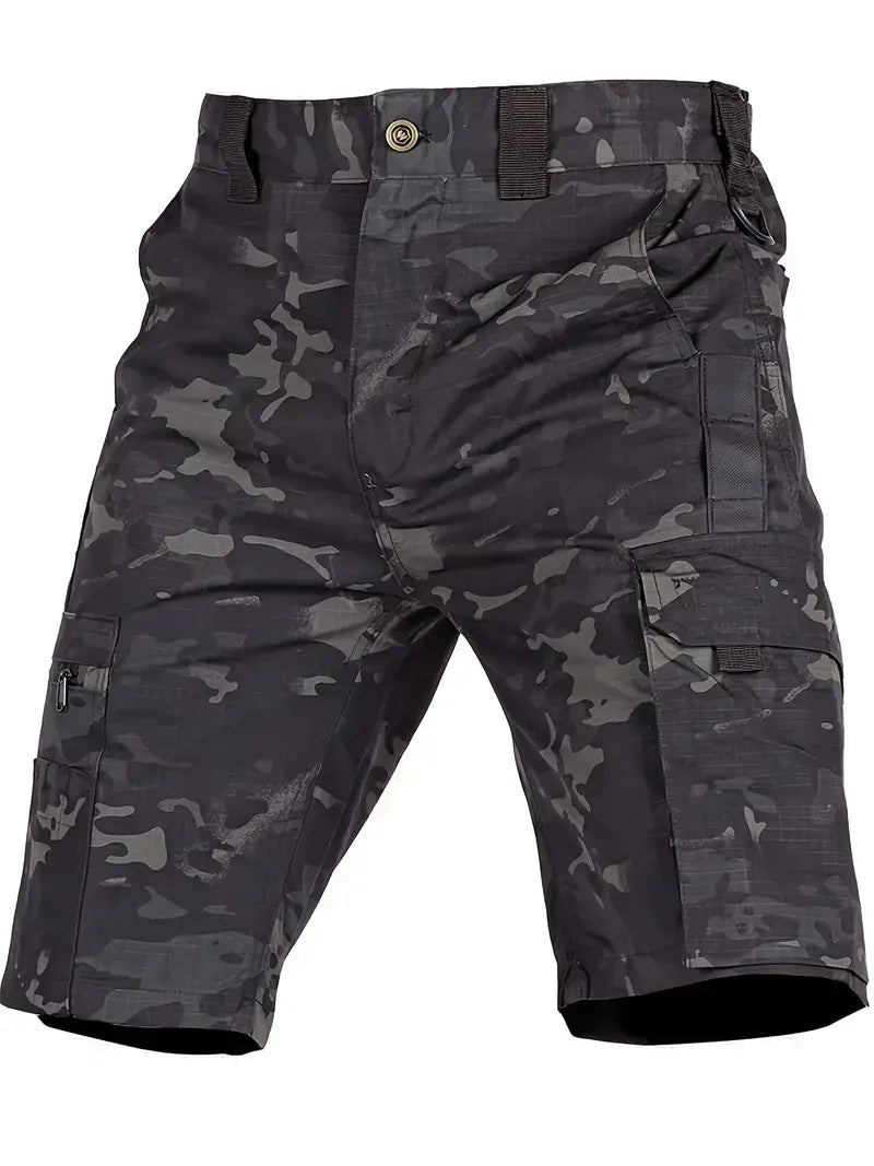 Herren Shorts Cargo Freizeit Shorts mit vielen Taschen