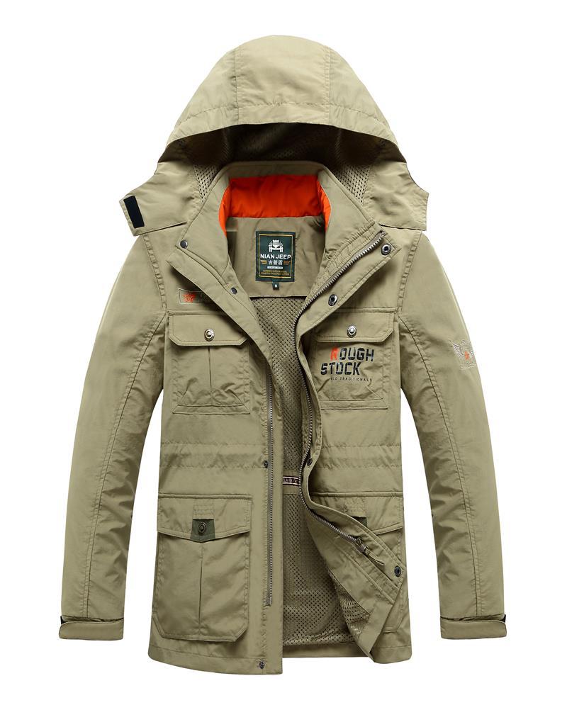 Wasserdichte Herrenjacke Funktionsjacke Outdoor Winddicht - BerlinGlamour