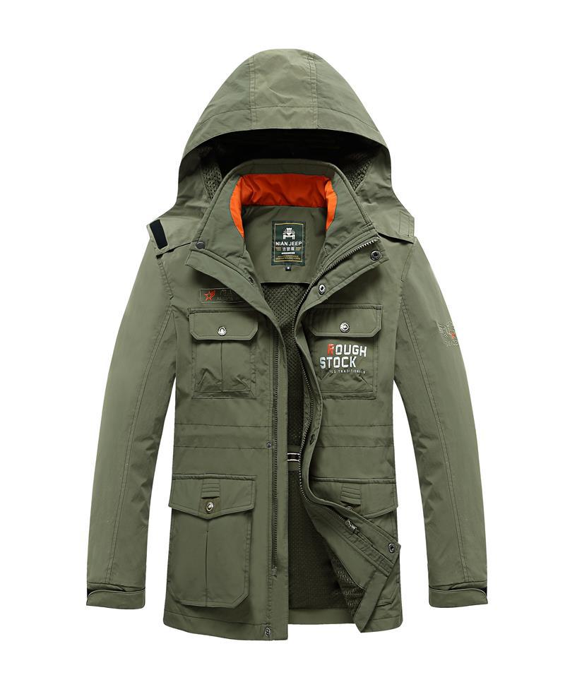 Wasserdichte Herrenjacke Funktionsjacke Outdoor Winddicht