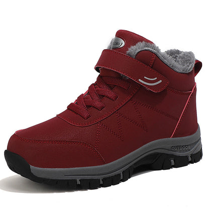 Frauen Winterstiefel Warm Bequem Komfortschuhe