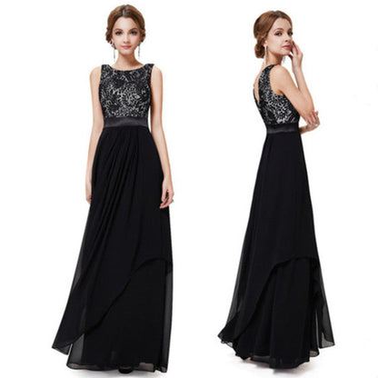 Chiffonkleid mit Spitze von BerlinGlamour