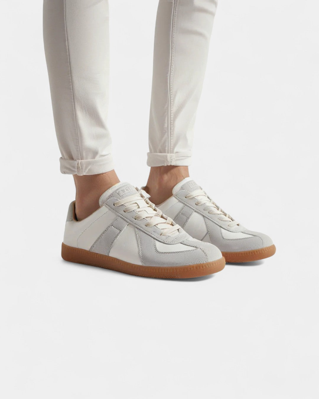 Herren Sneaker Retro Style Wildleder Gummisohle