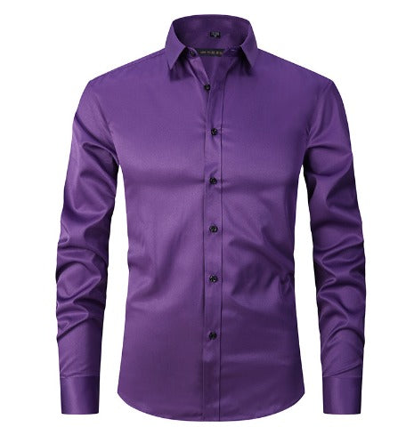 Herren Stretch Hemd Bequem Modern Komfortabel