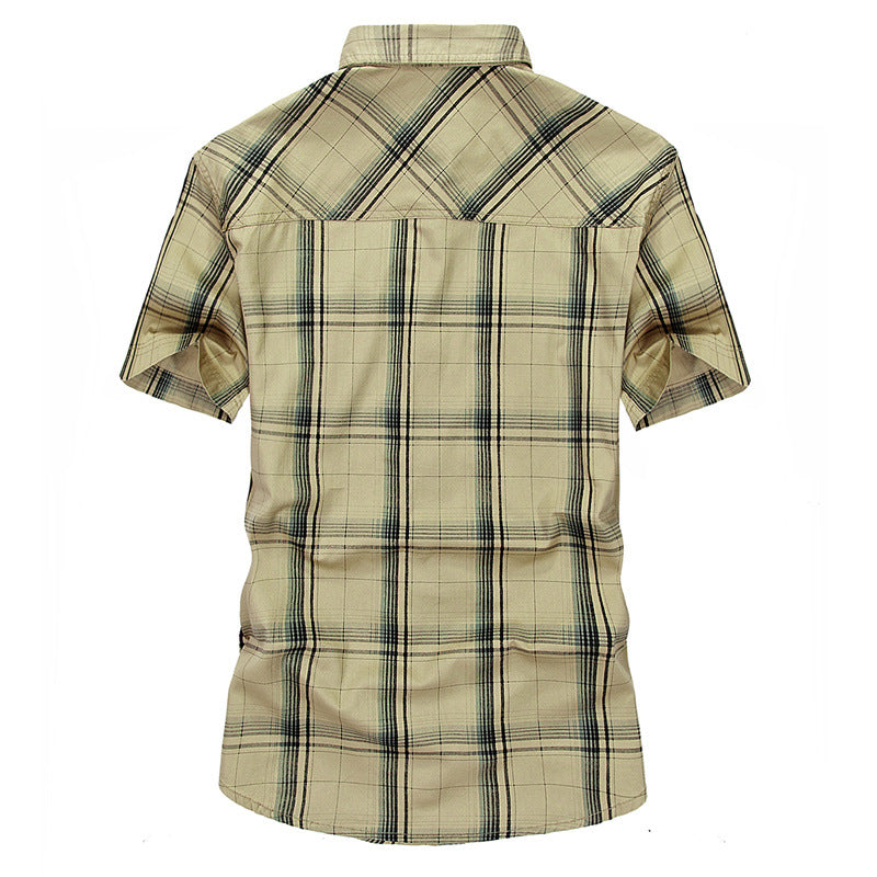 Herren Outdoor Hemd mit Brusttaschen Funktionshemd