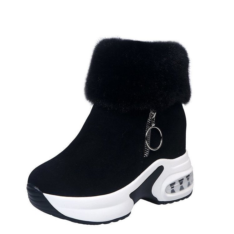 Damen Stiefel Warm Bequem Winter Mode - BerlinGlamour