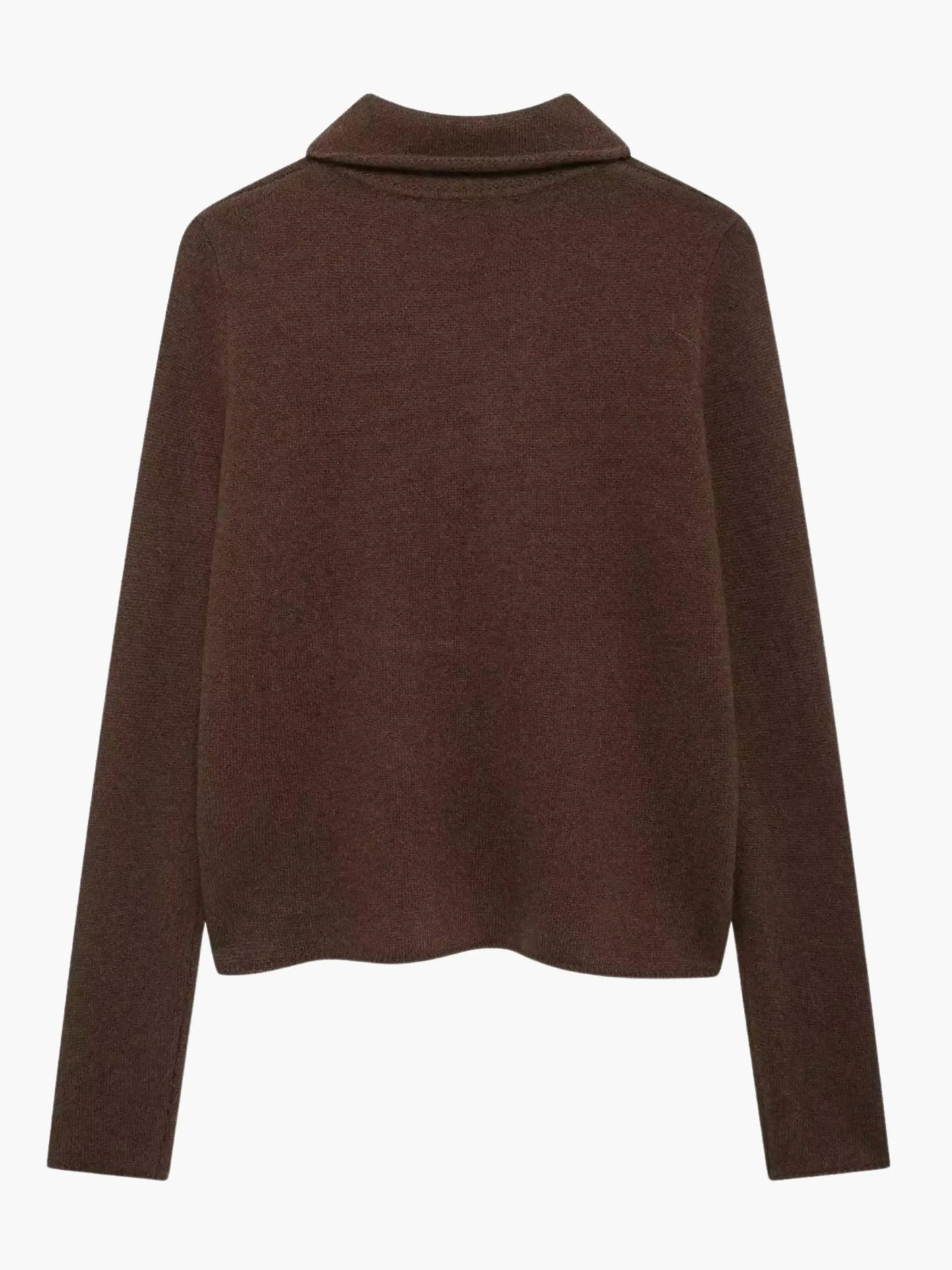 Zweireihige Strickjacke Damen Modern Elegent