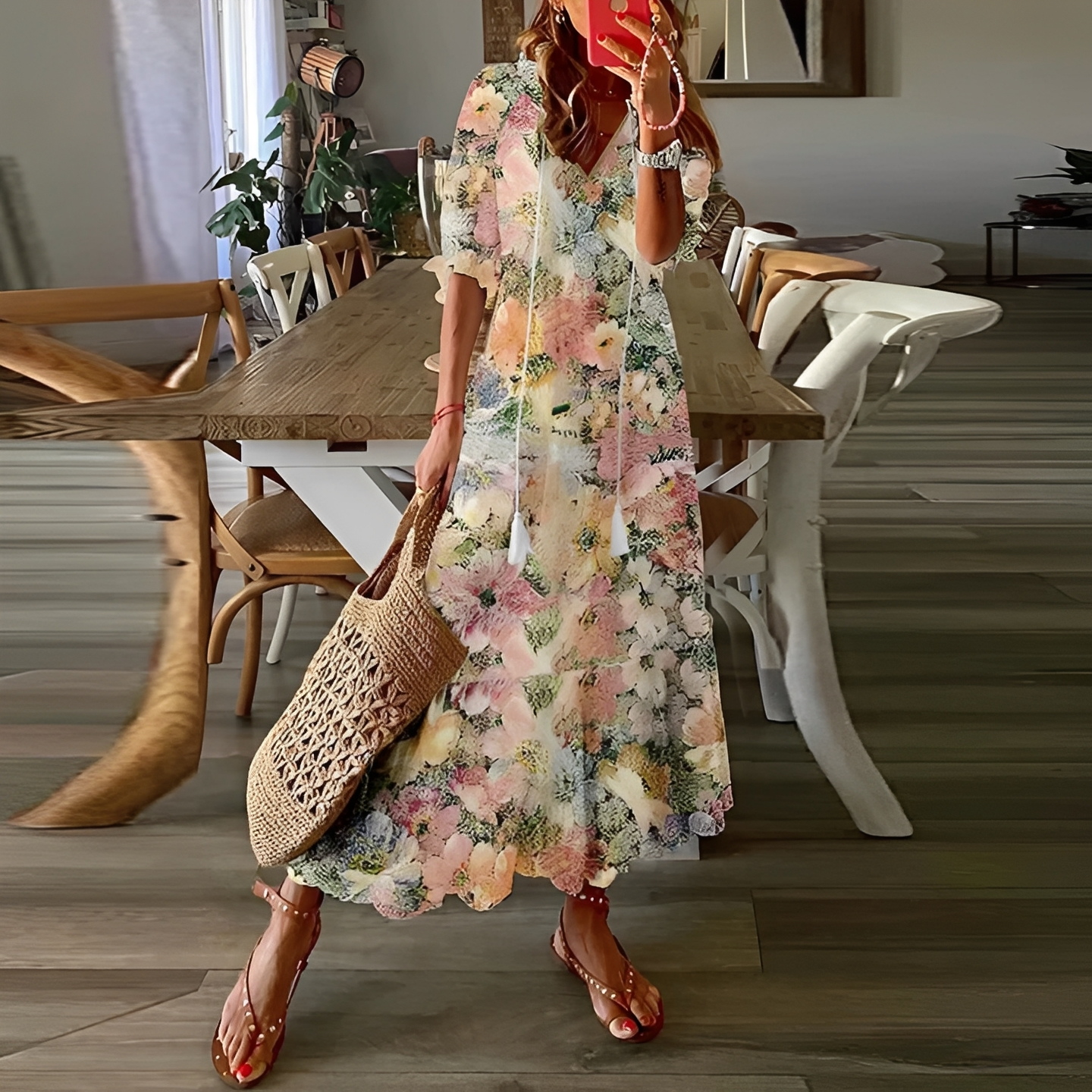 Sommerkleid für Damen Elegant Kurz