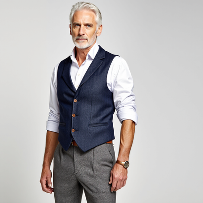 Weinlese Weste Zeitlos Elegant Damen - BerlinGlamour