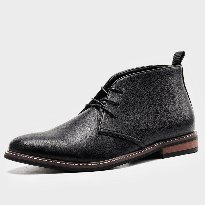 Herren Desert BootsVintage Leder Braun