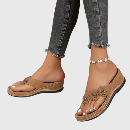 Damen Sandalen Lässig Trendy Slip-On Schuhe