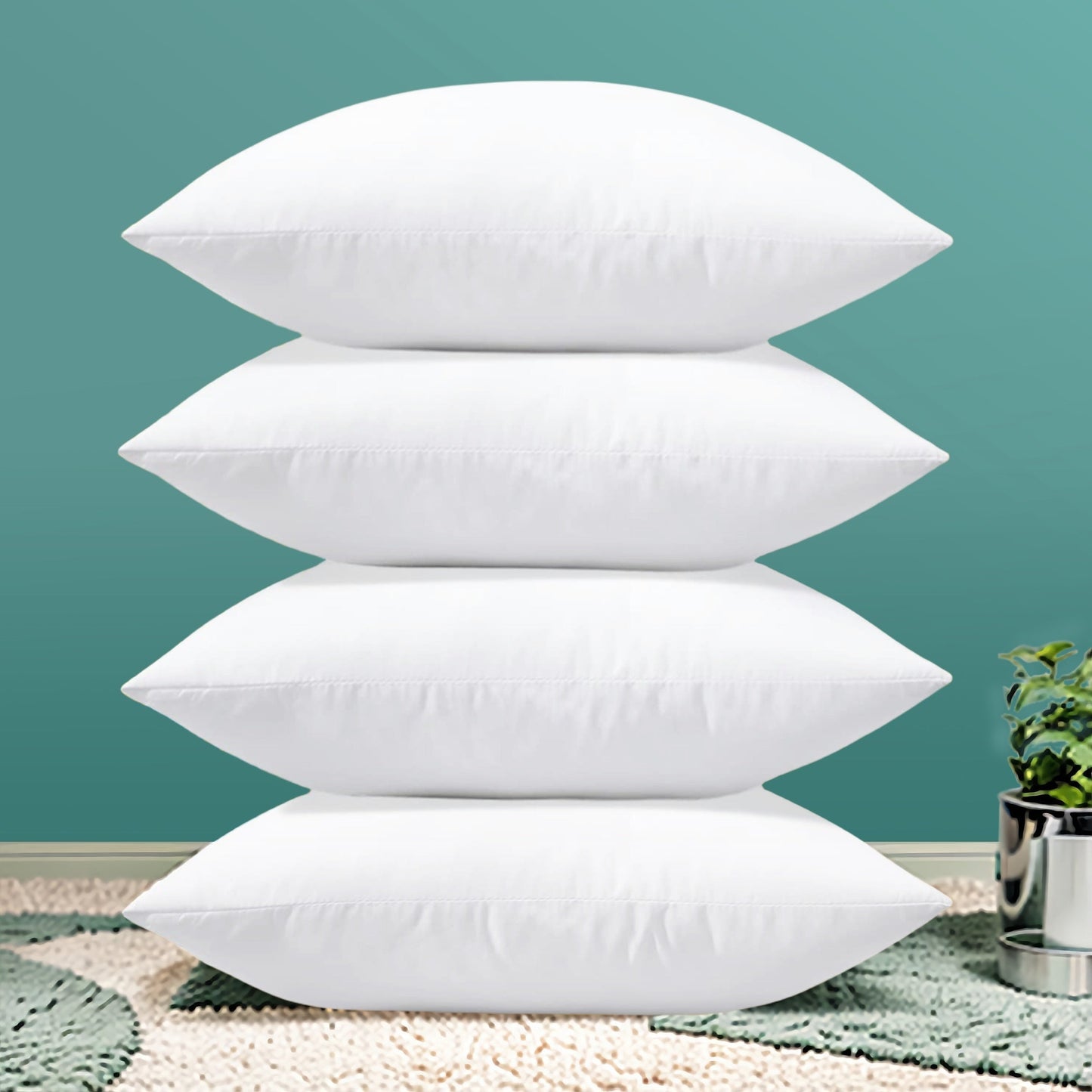 Hypoallergene Kissenfüllungen Set Luxus Qualität 4er Pack