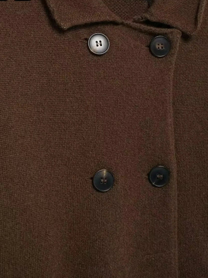 Zweireihige Strickjacke Damen Modern Elegent