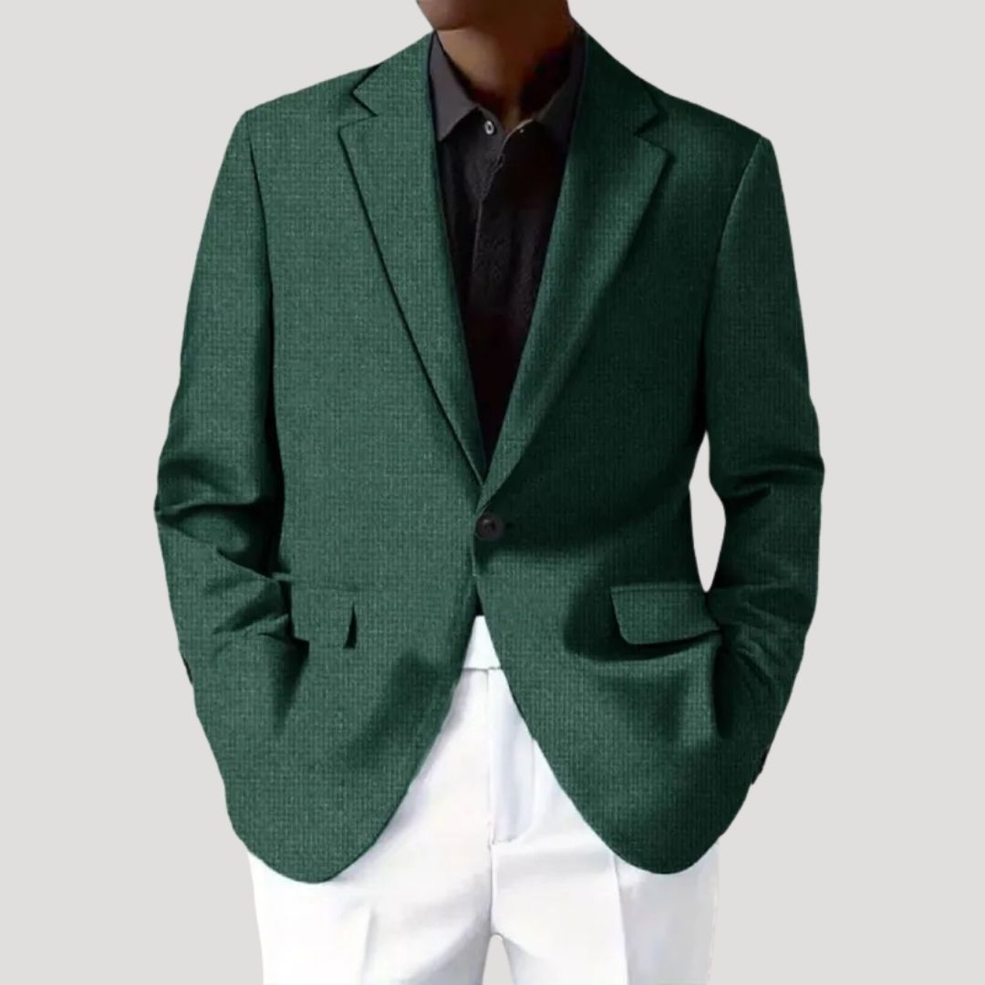 Herren Blazer Modern Maßgeschneidert Freizeit Style