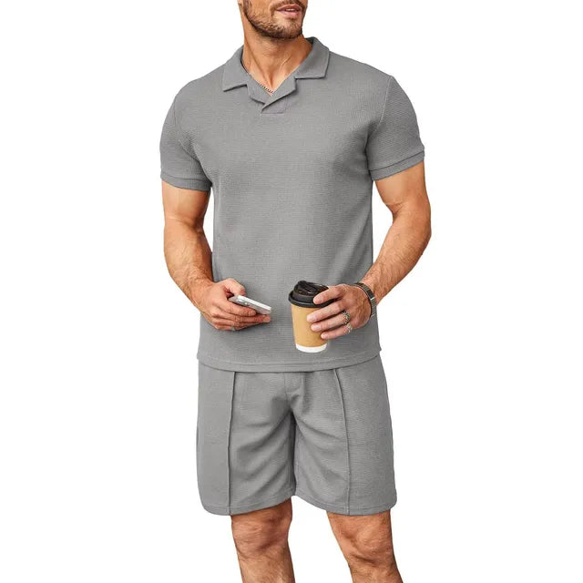 Herren Casual-Set Bequem Stilvoll Komfortabel