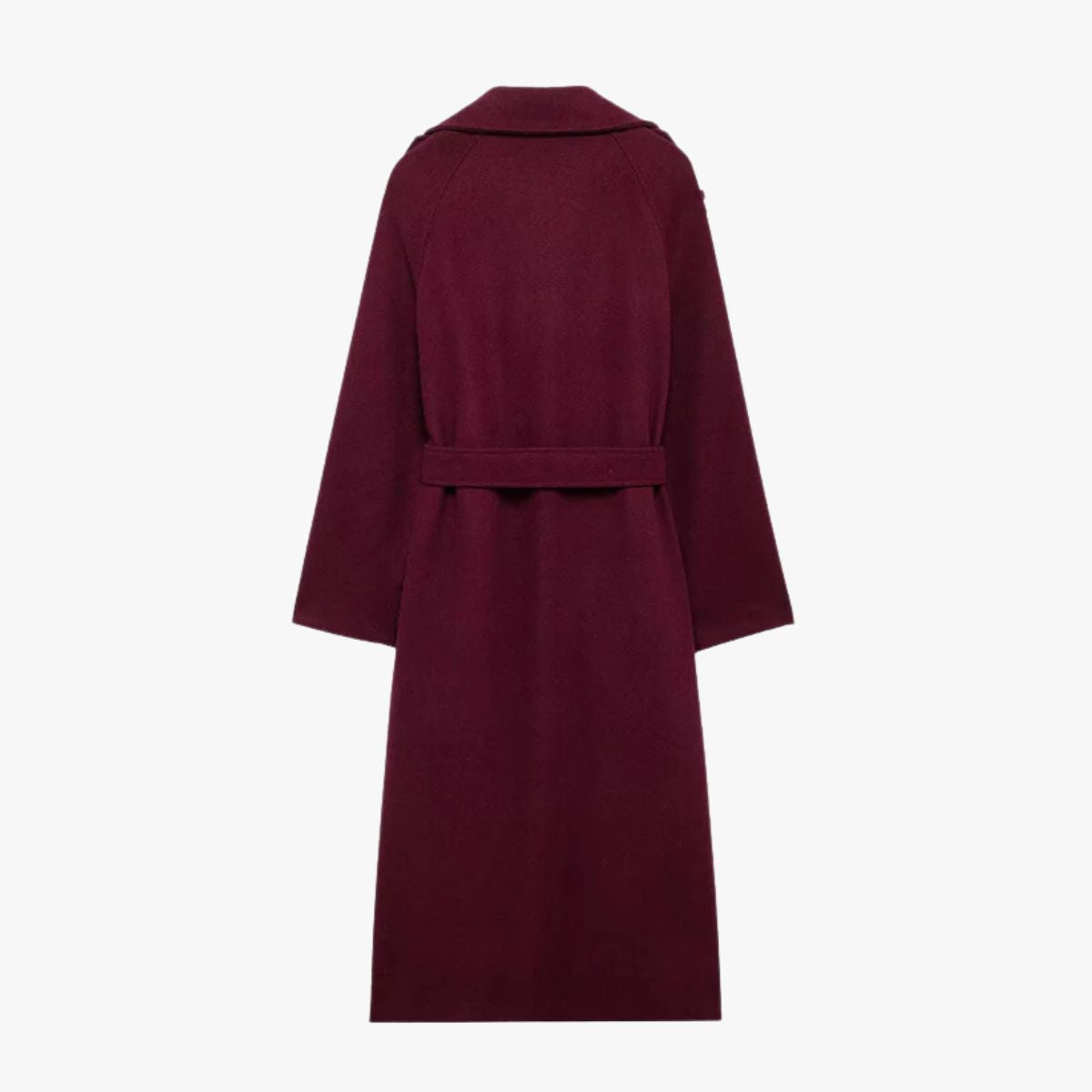 Trenchcoat Damen Bordeaux Rot Elegantes Design