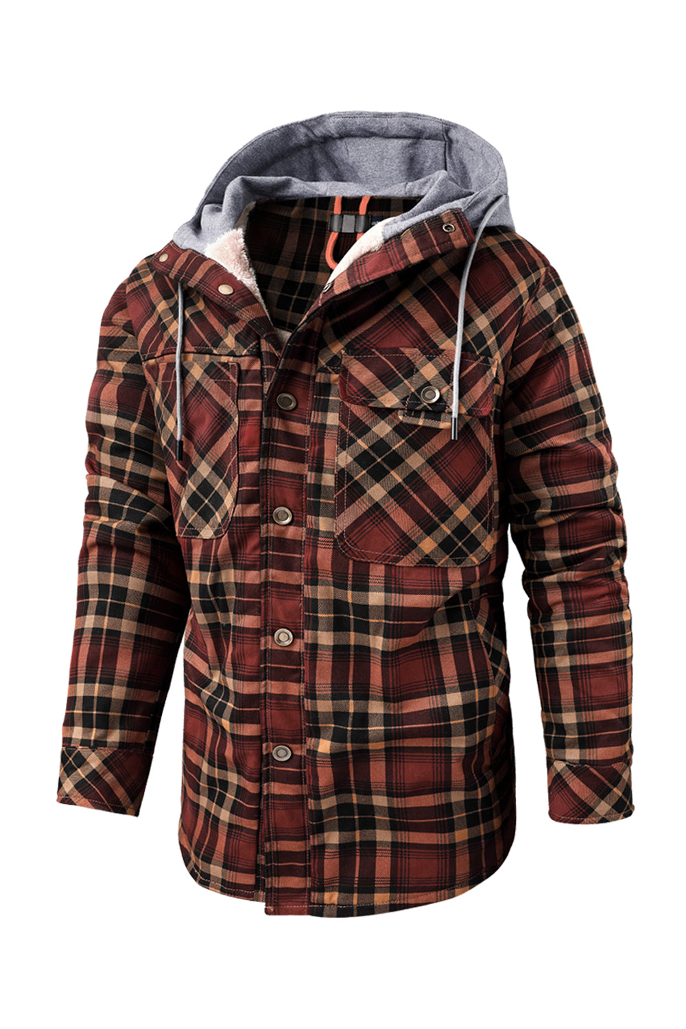 Herren Jacke Melano Leder Schwarz