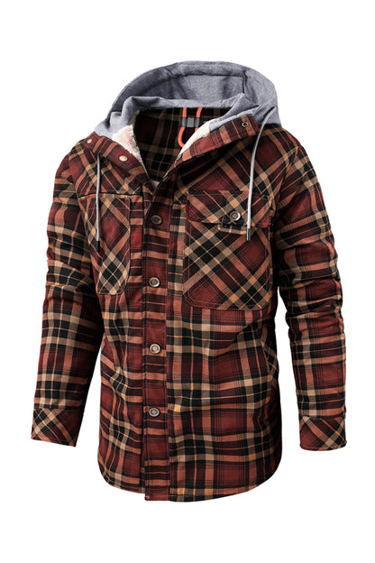 Herren Jacke Melano Leder Schwarz