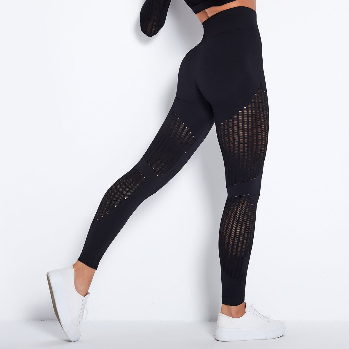 Highwaist Leggings Damen Stilvoll Mit Hochem Bund